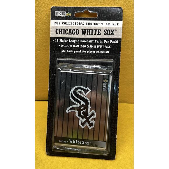 1997 Chicago‎ White Sox Team Upper Deck Collector's Choice Set Sealed New - Picture 1 of 3